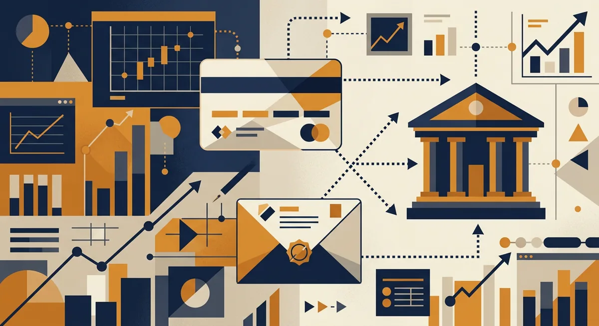 Illustration comparing credit card, bank transfer, and remittance address as crypto funding methods